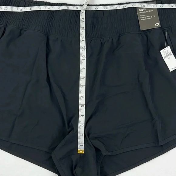 Gap Fit New Women’s XXL High Rise Pockets Elastic Waistband Runaround Short - Picture 10 of 11